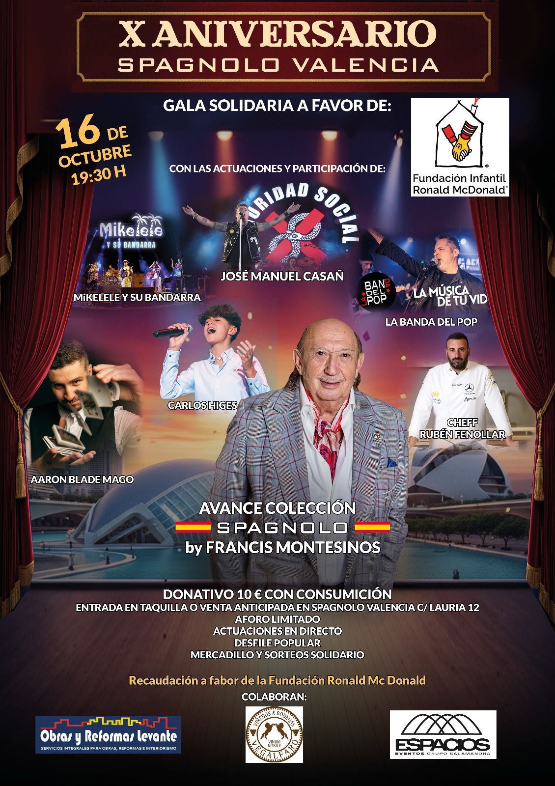 X Aniversario SPAGNOLO Valencia